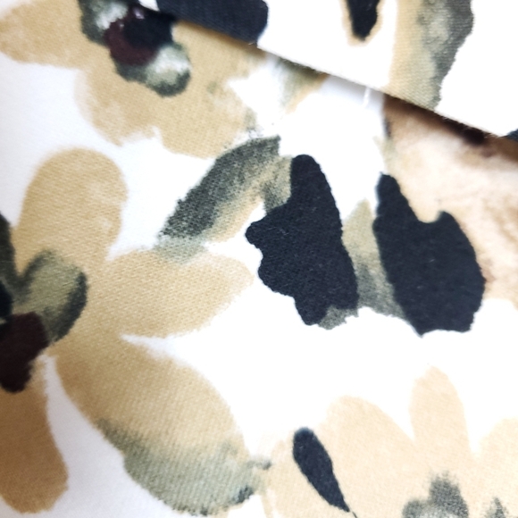 Style Works floral print blazer jacket size 8 - Picture 6 of 12